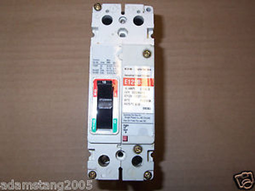 EATON Cutler Hammer E125B  2 pole 15 amp 480v EGB2015FFB Circuit Breaker