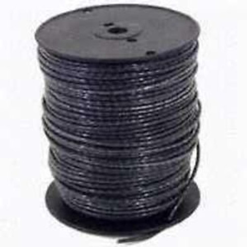 Southwire 8Blk-Strx500 Copper Thhn Single Building Wire 500, Black