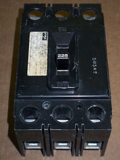 FPE NEJ 3 pole 225 amp 240v NEJ233225 Federal Pacific Circuit Breaker