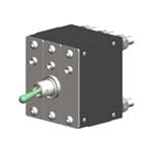 CM3-B0-54-640-301-C Hydraulic Magnetic Circuit Breaker 40 A 480 VAC 150 VDC 3 Pole  Toggle - 40 C + 85 C