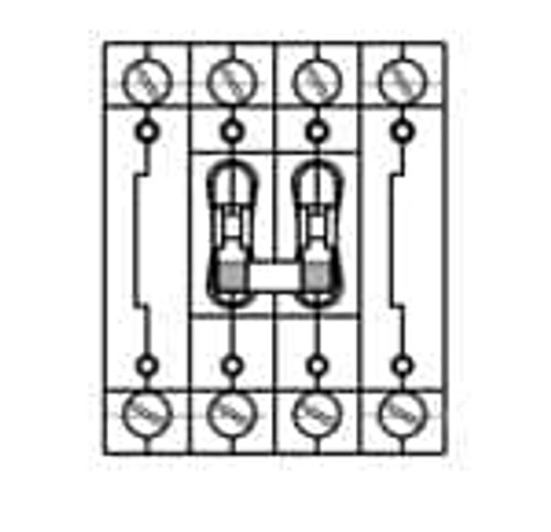 DB4-X0-02-900-13C-C Circuit Breakers  480 VAC 65 VDC 4 Pole  Handle - 40 C + 85 C