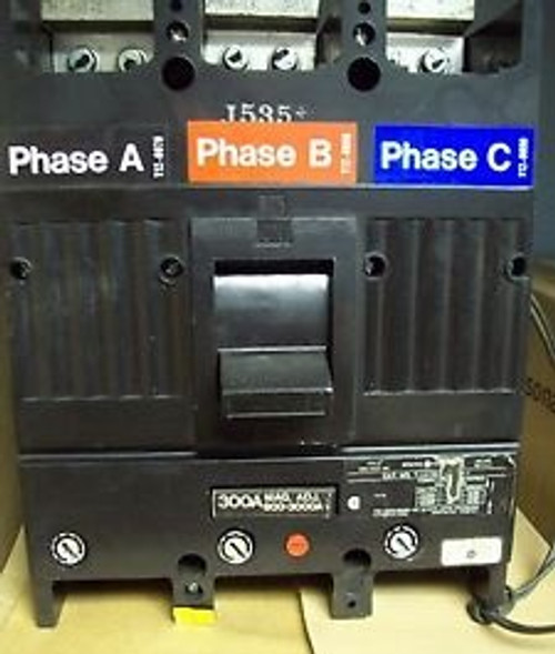 GE TJJ436300 Circuit Breaker with shunt trip