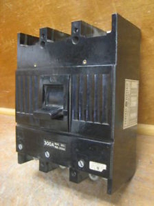 GE TJK436F000 300A Circuit Breaker 600V General Electric TJK436300 300Amp TJK
