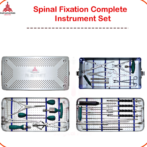 Spinal Fixation Complete Instruments Set Orthopedic Surgical Premium Instruments