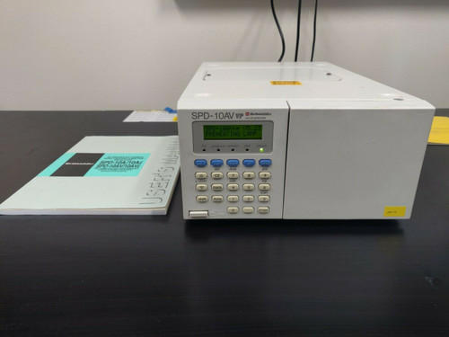 Shimadzu Hplc Spd-10Av Vp Uv-Vis Detector Chromatography Lc W/ Manual Tested