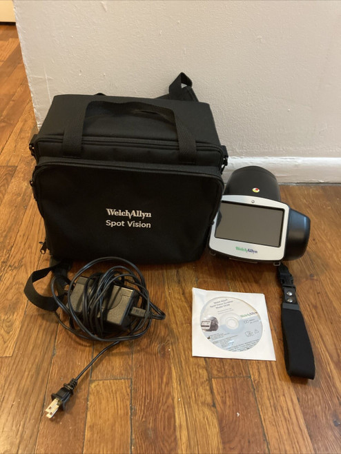 Welch Allyn Vs100 Spot Vision Screener Vs 100 Vs-100 W/ Case & Power Cord