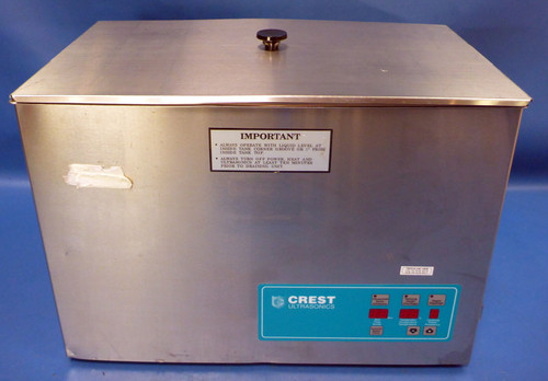 Crest Ultrasonics Powersonic Cp2600D Cleaner W/Lid & Power Cord | Tested!