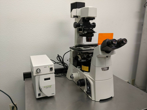 Nikon Eclipse Ti-S Inverted Fluorescent Microscope With Namc Optics