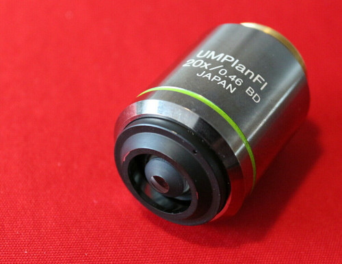 Olympus Umplanfi 20X/0.46 Bd  / 0 Microscope Objective Lens