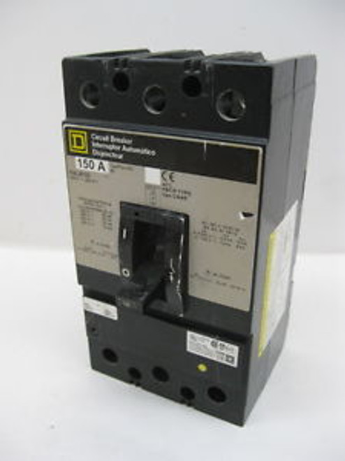 Square D 150 Amp Circuit Breaker KAL36150, 3 Pole 600V