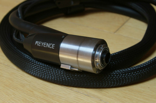 Keyence Digital 18Mp Ccd Camera With Cable And Fiber Optics