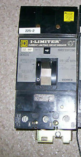 Square D 225 Amp Circuit Breaker IK36225