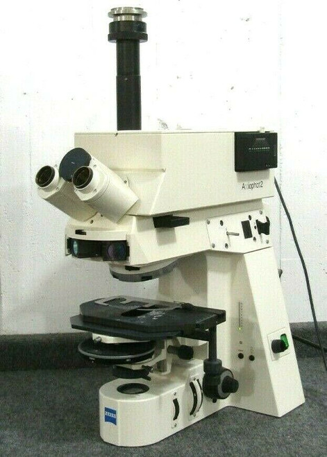 Zeiss Axiophot 2 Transmitted Nomarski Dic Phase Contrast Microscope Trinocular