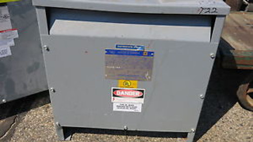 Square D 30 KVA 3 PHASE 480 X 120/208 VOLT Transformer - T22