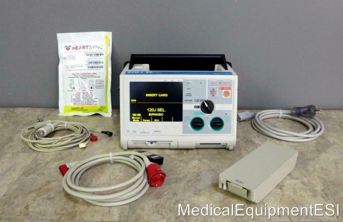 Zoll M-Series Biphasic 3 Lead Ecg Pacing Analyze New Battery & Pads
