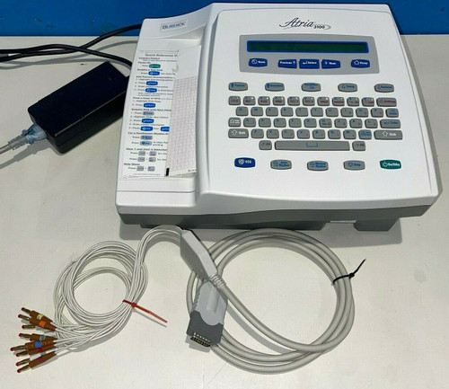 Burdick Atria 3100 Interpretive Ecg With Patient Leads