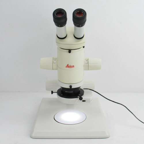 Leica Mz75 Stereo Zoom Microscope W/ Plan 1X Obj, 16X Eyepieces & Led Light Ring