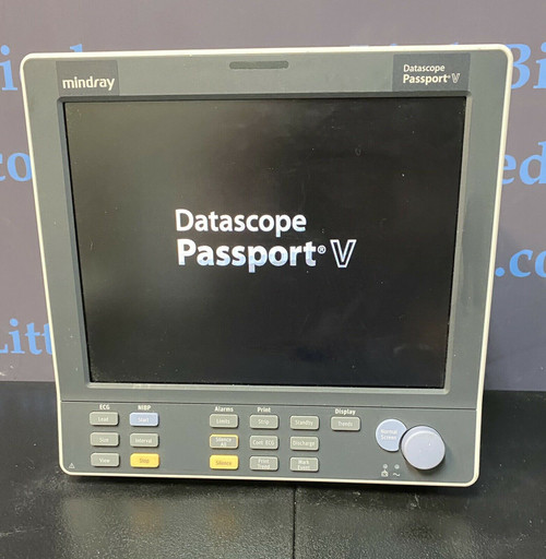 Mindray Datascope Passport V - Masimo Spo2, Ecg,Temp, Nibp, Microstream Co2