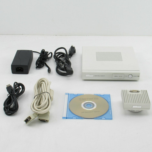 Nikon Ds-U2 & Ds-Fi1 5Mp Digital Sight Microscope C-Mount Camera System