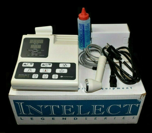 Chattanooga Int001 Intelect Legend Ultrasound W/ 5 Cm² Sound Head Applicator New