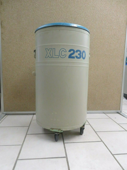 Mve Cryogenics Liquid Nitrogen Dewar Model Xlc 230 Double Walled Vacuum Vessel