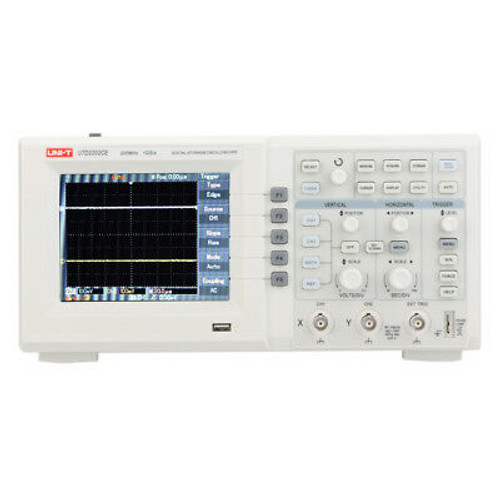 Uni-T Utd2202Ce 200Mhz 1Gs/S Digital Storage Oscilloscope 2-Ch 5.7''Lcd Uk Stock