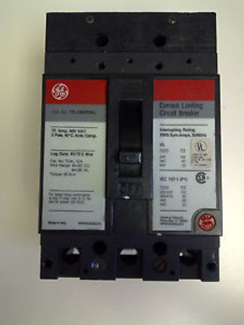 TEL136070WL General Electric GE Circuit Breaker