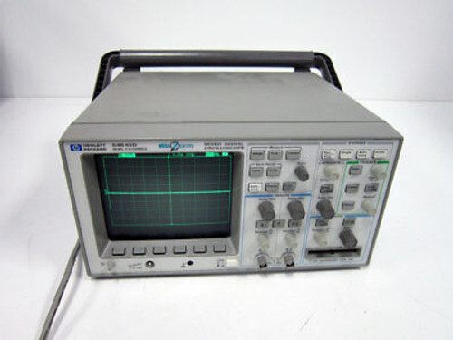 Hp 54645D 2 Channel 100Mhz 200Msa/S Mixed Signal Oscilloscope With 54650A Gpib