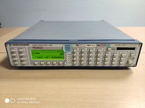 Rohde & Schwarz Video Analyzer Uaf Gebraucht