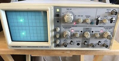 Hitachi Oscilloscope V-552  50Mhz