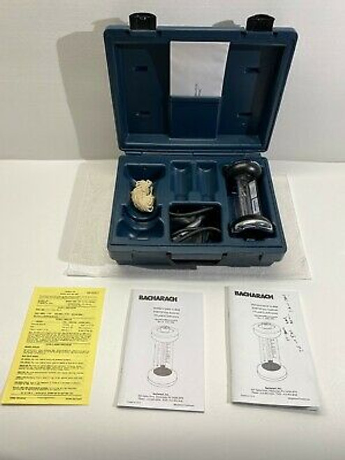 Bacharach 10-5053 Fyrite Gas Analyzer Combustion Test Kit With Hard Case