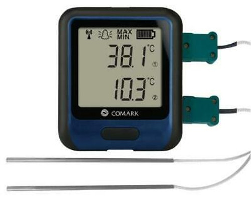 Rf314Dual - Wifi Dual Channel Data Logger For Thermocouple Probes