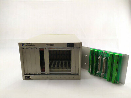 National Instruments Pxi-1000B Compact Pci + 2X Cb-50Lp Rack Chassis