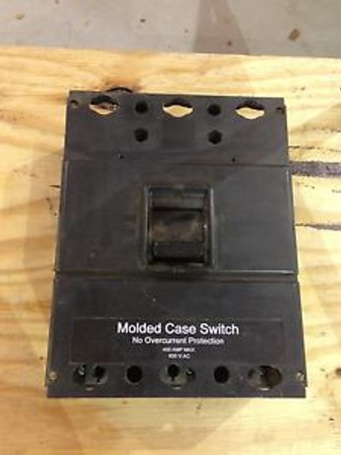 USED WESTINGHOUSE 400 AMP MOLDED CASE SWITCH