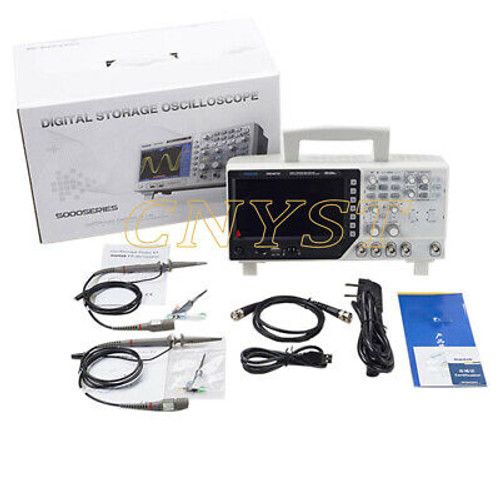 70Mhz 2Ch Digital Oscilloscope 25M Signal Sourcearbitrary Waveform Usb 1Gsa/S