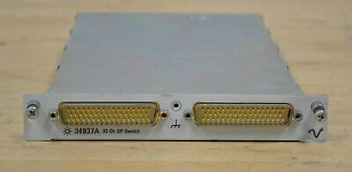 Agilent 34937A 32-Channel Form C/Form A General Purpose Switch For 34980A 2 Avai
