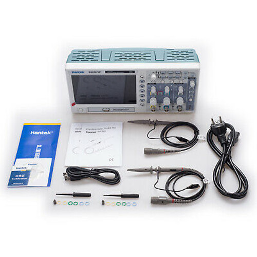 Hantek Dso5202P 200Mhz 2 Ch 1Gsa/S 7'' Tft Lcd Digital Storage Oscilloscope New