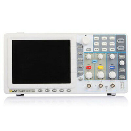 Owon Sds7102E 100Mhz 1G/S Sds Oscilloscope 2+1 External Channel