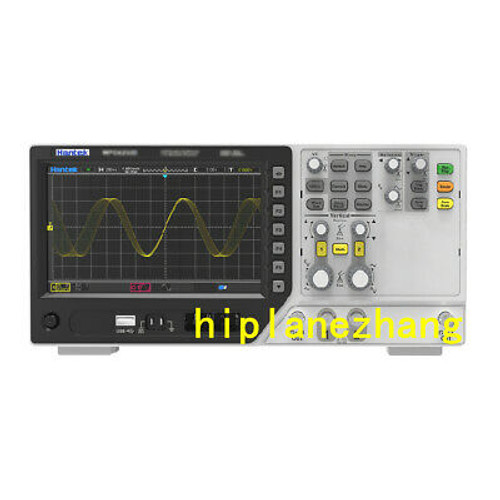 2 Channels 100Mhz Oscilloscope 1Gsa/S 64M Depth 60K Wfms/S 7'' Touch Screen Usb