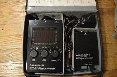 Audiosource Rta-One Png-One  Handheld Audio Spectrum Analyzer W/Spl Meter