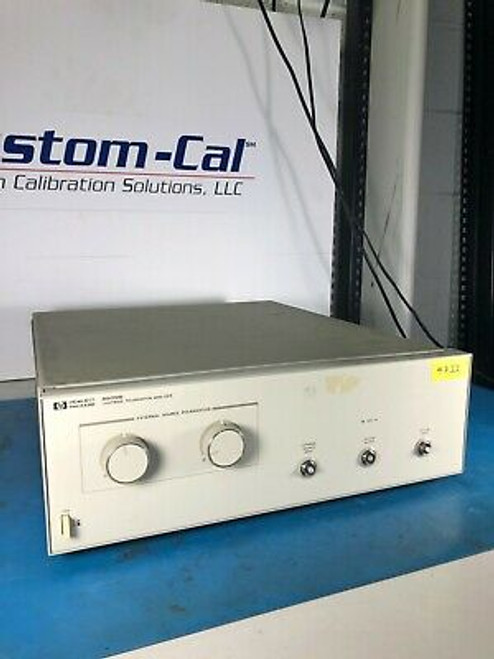 Hp/Agilent 8509B Lightwave Polarization Analyzer W/ Opt 012210 Lab Tested