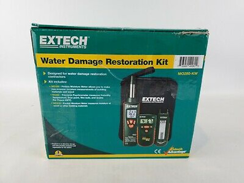 Extech Mo280-Kw Water Damage Restoration Kit - Brand New