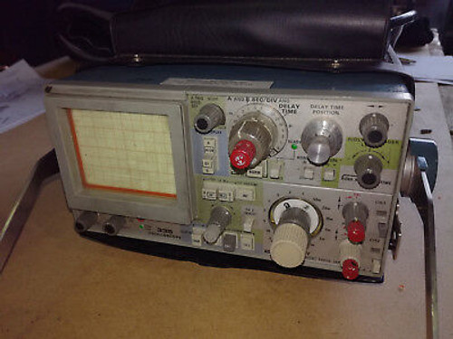 Sony Elektronix Oszilloskop 335 Oscilloscope 335 Mit Tasche Und Kabel