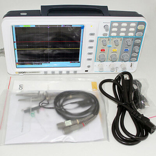 Newest Owon 100Mhz Oscilloscope Sds7102V 1G/S Large 8 Lcd Lan+Vga+Bag 3 Yrs Wa