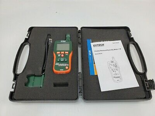 Extech Mo290 Pinless Moisture Meter & Ir Thermometer - Premium Condition