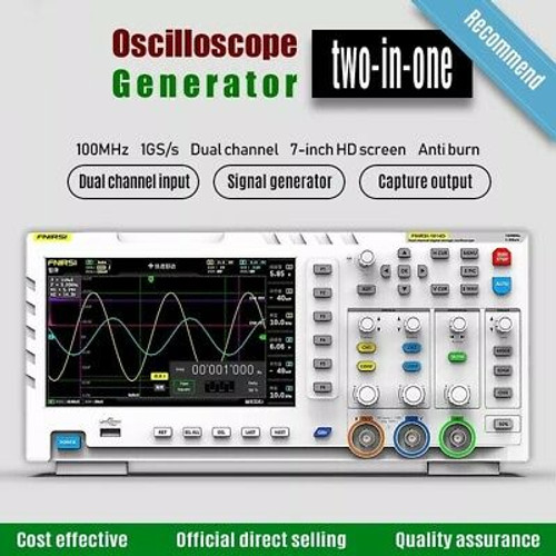 Digital Oscilloscope Sampling Rate Dual Channel Electric Input Signal Generator