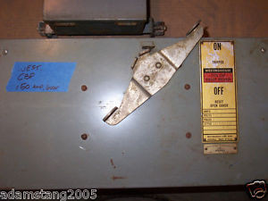 WESTINGHOUSE TYPE CBP 150 AMP 600V BREAKER BUSS BUS PLUG