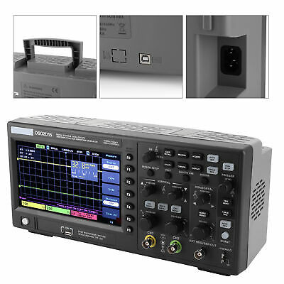 Ds02D15 150Mhz 8M(2Ch) Digital Storage Oscilloscope Sampling Rate 1Gsa/S