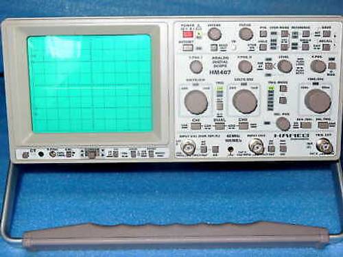 Hameg Hm407 40Mhz Digital Analog Scope Universaloszilloskop Storage Oscilloscope