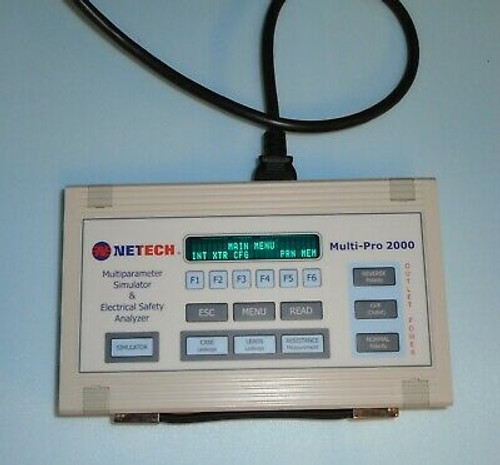 Netech Multi-Pro 2000 Electrical Safety Analyzer